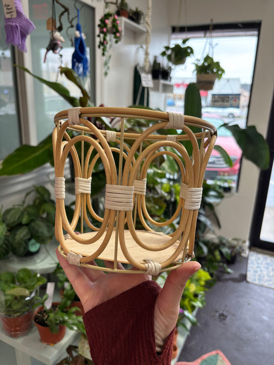 Rattan Planter Cover