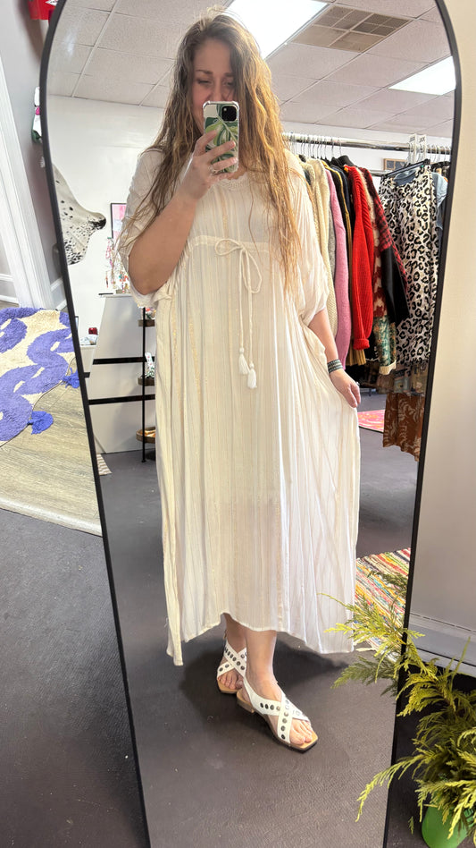 Gypsi Blu Kaftan fits L-2X