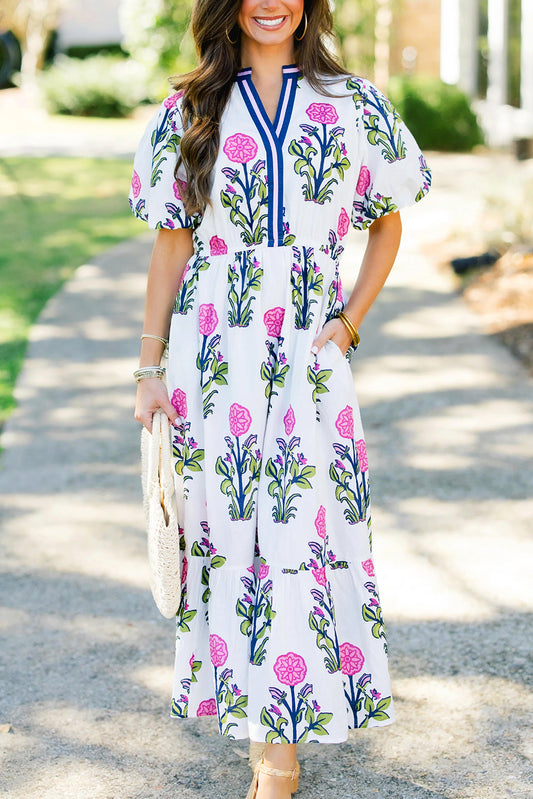 The Nora Dress - White