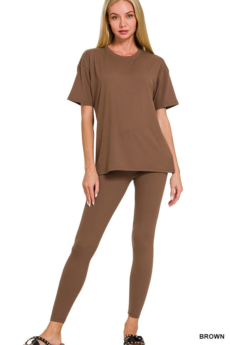 Short Sleeve Lounge Set