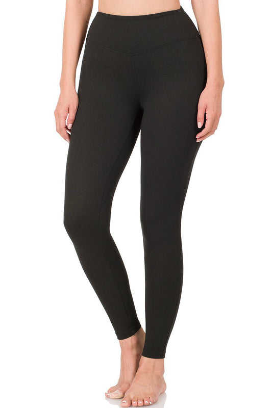 Microfiber Leggings- Plus and Regular
