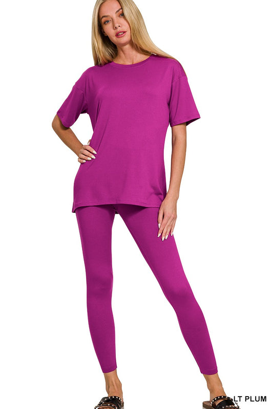 Short Sleeve Lounge Set